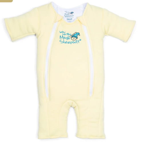 Yellow Baby Merlin’s Magic Sleepsuit – Soft Microfleece Infant Sleep Solution
