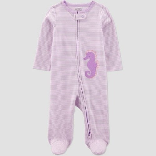 Carter's Just One You® Baby Girls' Sleep N' Play - Purple 9M