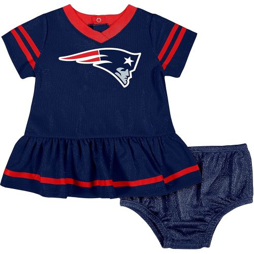 Gerber Girls' NFL Team Jersey Dress and Diaper Cover