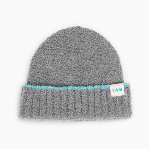 7AM Enfant Fuzzy Beanie - Gris, 0-6 M