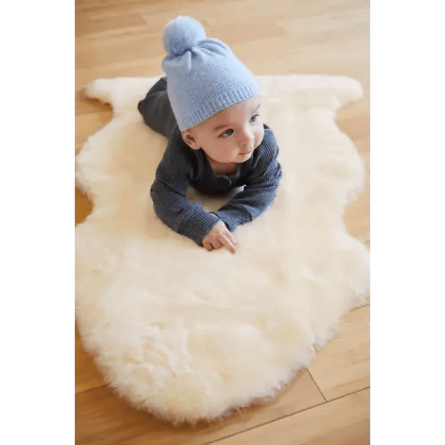 Shorn Sheepskin Baby Rug