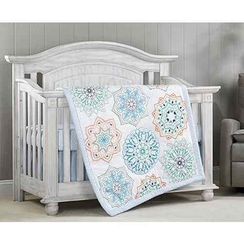 Oxford Baby Mandala 3 Pc Baby Crib Nursery Bedding