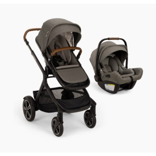 Nuna Pipa RX Aire and Demi Next Travel in Granite