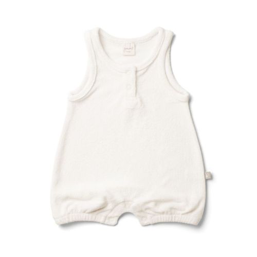 Goumikids Viscose + Organic Cotton Terry Romper