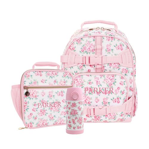 Mackenzie LoveShackFancy Antoinette Floral Backpack & Lunch Bundle, Set of 3