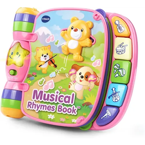 VTech Musical Rhymes Book, Pink