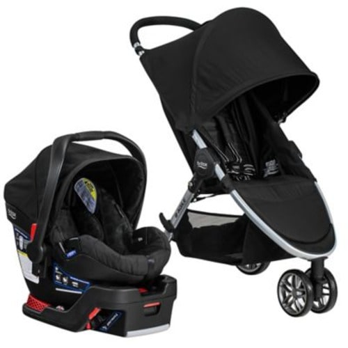 BRITAX 2016 B-Agile 3/B-Safe 35 Travel System in Black
