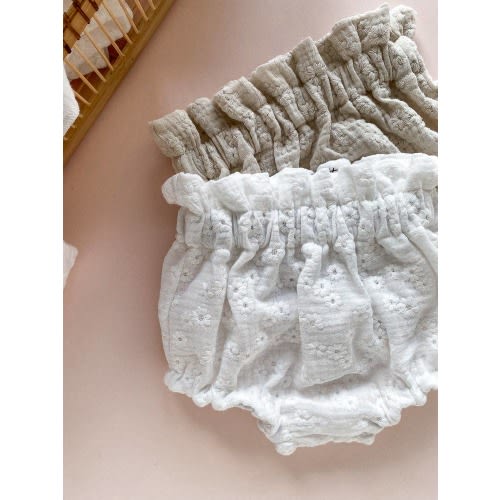 Tinsley muslin bloomers – Copper + Sage