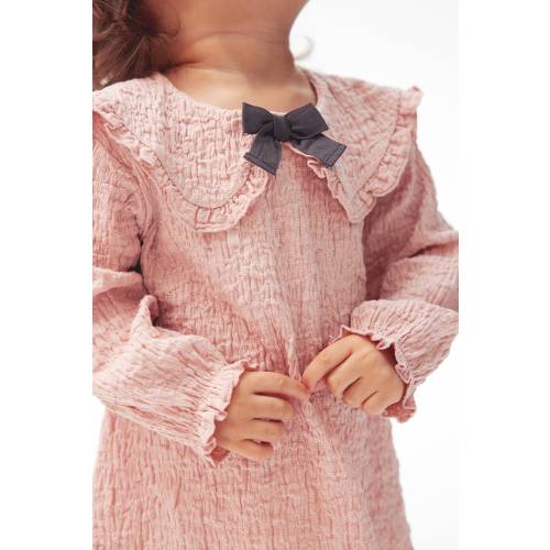 CRINKLED JERSEY DRESS
