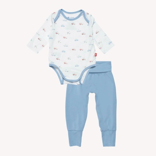 hug dispatcher modal magnetic tiny tornado bodysuit + pant set – Magnetic Me