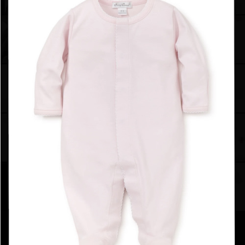 Pink/White Kissy Basics Footie NEW