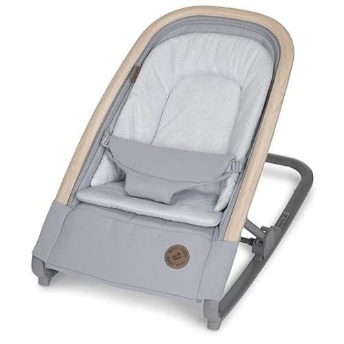 Maxi-Cosi Kori 2-in-1 Baby Bouncer Seat for Infants, Baby Rocker Chair, Portable Baby Bouncer, Classic Slate