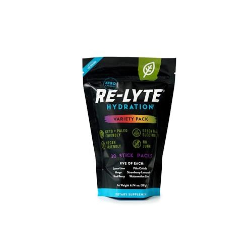 REDMOND Re-Lyte Hydration Electrolyte Mix, Variety Pack, 30 Stick Packs