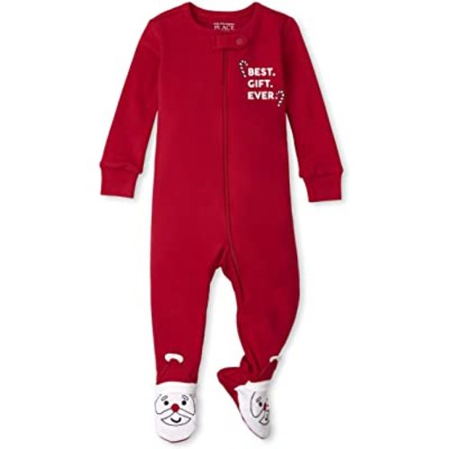 The Children's Place Baby Holiday Pajamas, Cotton