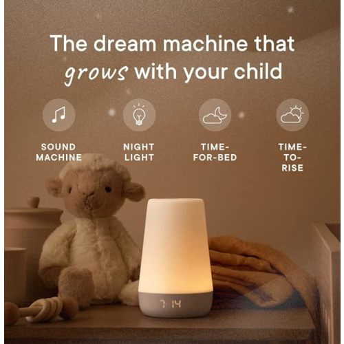 Hatch Rest Baby Sound Machine, Night Light | 2nd Gen | Sleep Trainer, Time-to-Rise Alarm Clock, White Noise Soother, Music & Stories for Nursery, Toddler & Kids Bedroom (Wi-Fi) - Wi fi