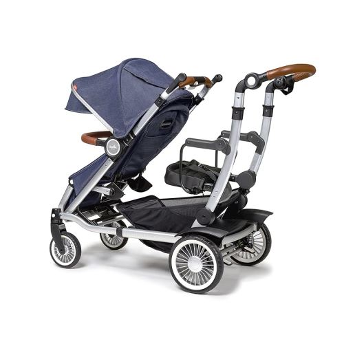 Entourage 2.0 Sit and Stand Stroller in Navy (Also Available in Black)