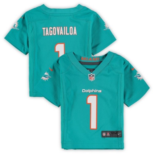 Infant Miami Dolphins Tua Tagovailoa Nike Aqua Team  Player Game Jersey