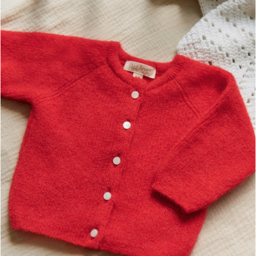 Gaspard Cardigan - Ecru - Super kid mohair