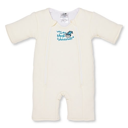 Baby Merlin® - 3-6 Months Magic Sleepsuit Wearable Blanket in - Cream