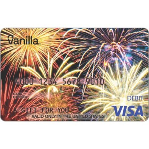 $20-$500 Vanilla® Visa® Fireworks eGift Card (plus $6.84 Purchase Fee)