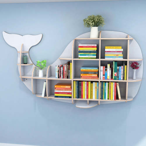 Whale Bookshelf
