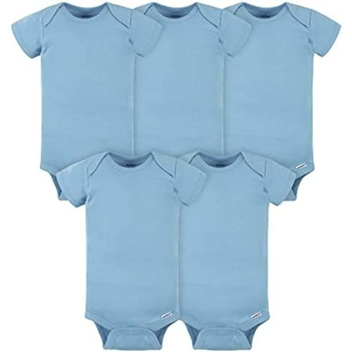 Gerber Baby 5-Pack Solid Onesie Bodysuits