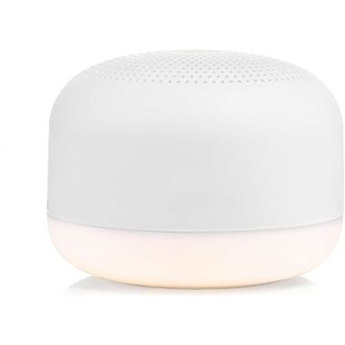 Yogasleep Travel Mini Portable White Noise Sound Machine | 6 Soothing Sounds | Soft Dimable Night Light | Compact Sleep Therapy for Adults & Baby | USB Rechargeable | Lanyard for Easy Hanging