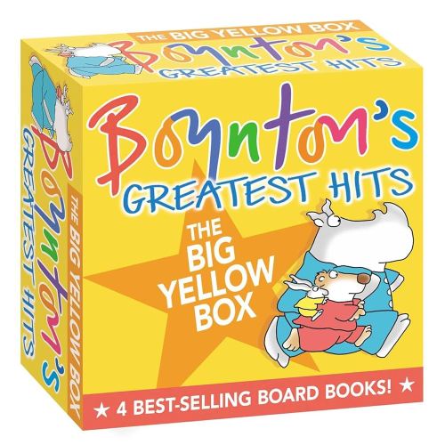 Boynton's Greatest Hits The Big Yellow Box (Boxed Set): The Going to Bed Book; Horns to Toes; Opposites; But Not the Hippopotamus