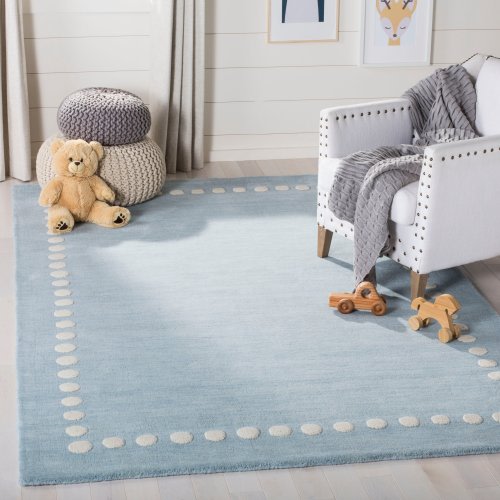 SAFAVIEH Handmade Kids Armanda Wool Rug 5'x8'