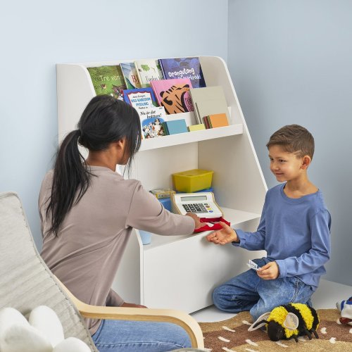 BERGIG Book display with storage