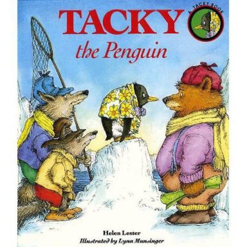 Tacky the Penguin - by Helen Lester (Board Book)