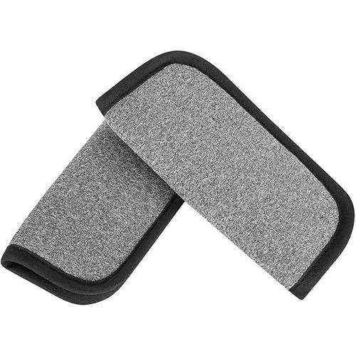Accmor Baby Car Seat Straps Shoulder Pads, Stroller Belt Covers, Soft Seat Belt Covers for Baby Kids, Strap Covers for Car Seats, Pushchair, Stroller,Gray