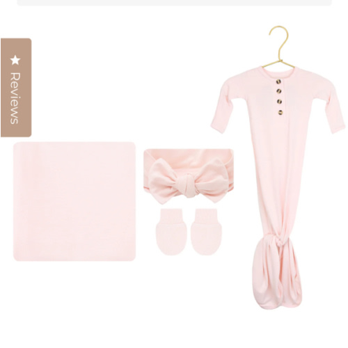 Sophie Newborn Headband Bundle (Gown)