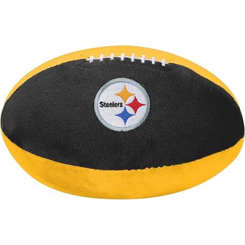 FOCO NFL Unisex-Adult NFL Team Logo Stuffed Soft Plush Football