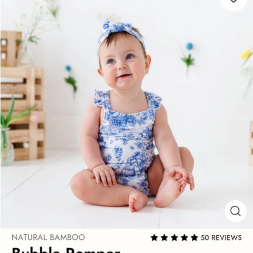 Hoppy You're Hare Bubble Romper