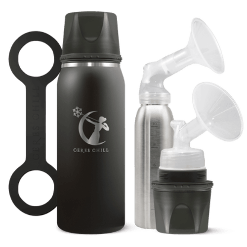 Ceres Chill Breastmilk Chiller – Midnight Black