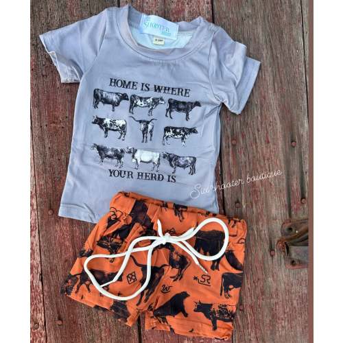 Home is where your herd is kids set (sale)