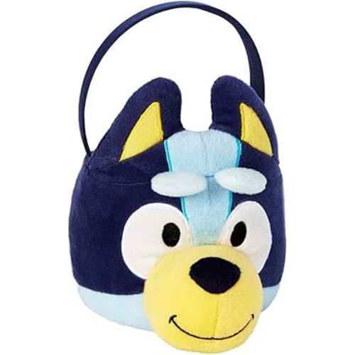 Spirit Halloween Bluey & Bingo Costume Accessories Treat Basket Headband (Bluey Treat Basket, One Size)