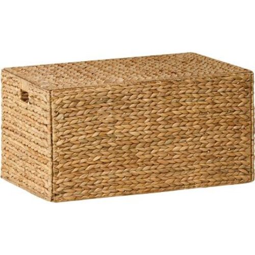 Solhome Ludmila Water Hyacinth Rectangular Storage Trunk