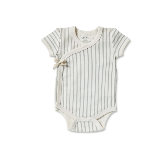 Short Sleeve Kimono One-Piece