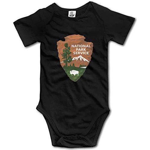 National Park Service Short Sleeve Baby Bodysuit Toddler Rompers Onesie Unisex