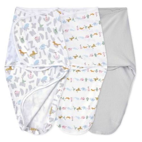 Aden + Anais Essentials Easy Swaddle Wrap - Fairytale Flowers - 0-3 Months - 3pk