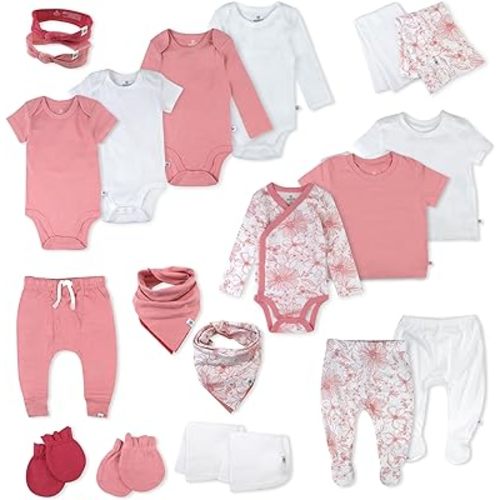 HonestBaby Baby 100% Organic Cotton Gift Sets, Multipack