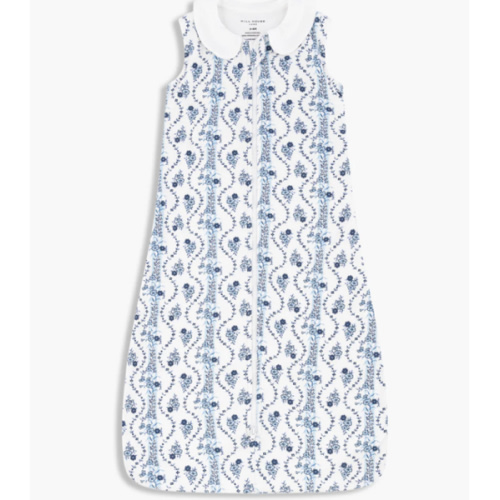 The Sleep Sack - Blue Vine Stripe – Hill House Home