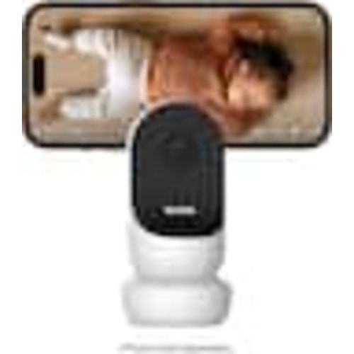 VTech - 5" Video Baby Monitor w/Adaptive Night Light - White