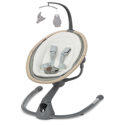 Maxi-Cosi Cassia Baby Swings for Infants: Smart Portable Baby Swing with Music, Lightweight & Foldable Baby Swing, 360 Rotation Infant Swing, Classic Green