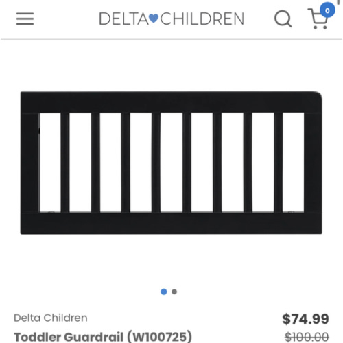 Toddler Guardrail (W100725)