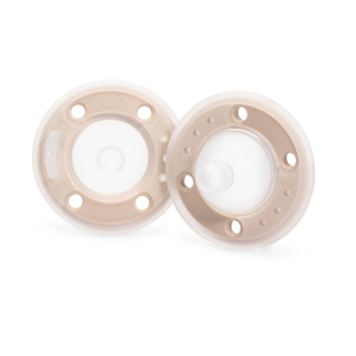 Ninni Pacifier- Oatmeal 2 Pack Pacifier Like Breast – Ninni Co