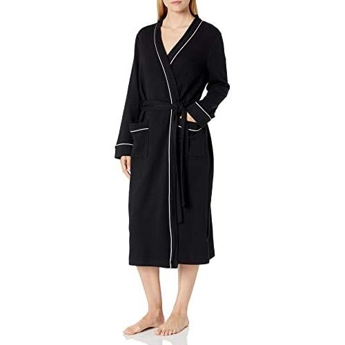 Amazon Essentials Women's Lightweight Waffle Full-Length Robe Size Medium