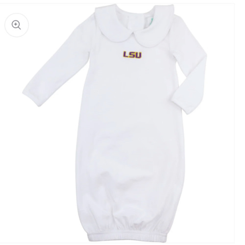 Officially Licensed Knit LSU Baby Gown – Cecil & Lou
